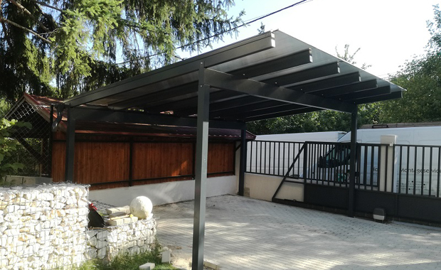 2_allasos_autobeallo_aluminium_szerkezettel_Deluxe_Building